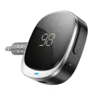 Adapter AUX bluetooth Jack 3,5 mm Hoco with display E80 black Photo 1
