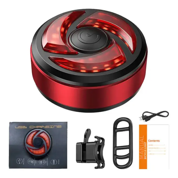 Superfire BTL02 rear bike light, USB, 330mAh Foto 3