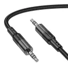 Cable AUX Jack 3,5 mm to Jack 3,5 mm Hoco 1,2 m UPA27 black Photo 1