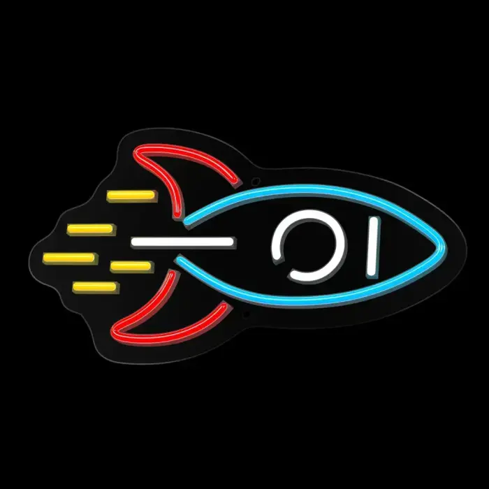 Neon PLEXI LED ROCKET multicolor NNE18 Neolia Фото 3