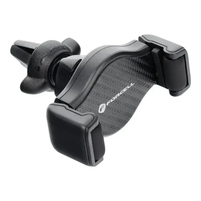 Car phone holder Forcell F-Grip Carbon H-CF509 air vent black Photo 2