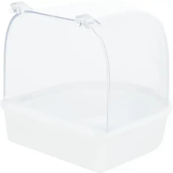 Aksesuārs putnu būriem - Trixie Bath House, semi/circle 15*14*14cm. Foto 4