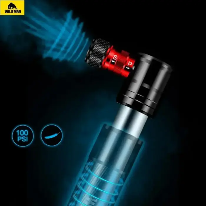 WILDMAN bike hand pump GK8 black Фото 5