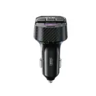 XO transmitter FM BCC17 Bluetooth MP3 car charger 30W black + cable USB-C - USB-C Foto 4