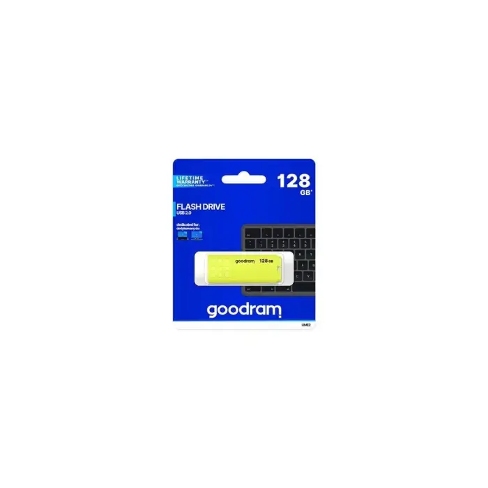 GoodRam pendrive 16GB UME2 USB 2.0 yellow Foto 2