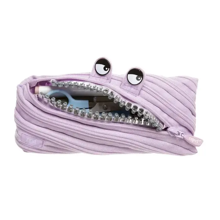 Penālis ZIPIT Grillz Monster Pouch, ceriņu krāsa Photo 2