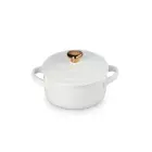 Mini Cocotte stoneware dish Ø10cm white Photo 1