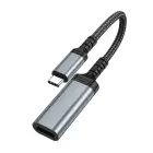 Cable USB C to HDTV conversion cable Hoco 4K 30Hz 0,2 m UA43A metal gray Фото 5