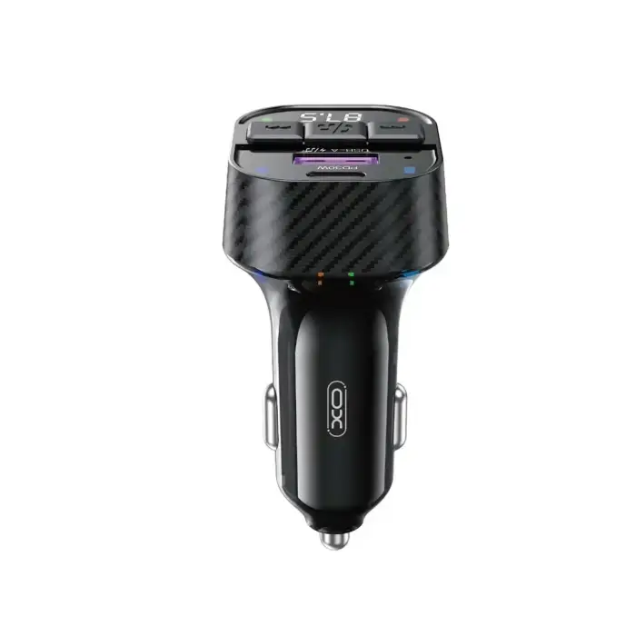 XO transmitter FM BCC17 Bluetooth MP3 car charger 30W black + cable USB-C - USB-C Foto 4