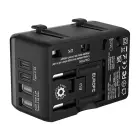 Blitzwolf BW-TA1 4-in-1 Travel Adapter 2xUSB + C + PD 20W Фото 4