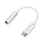 Setty adapter USB-C - audio jack 3,5mm white Фото 1