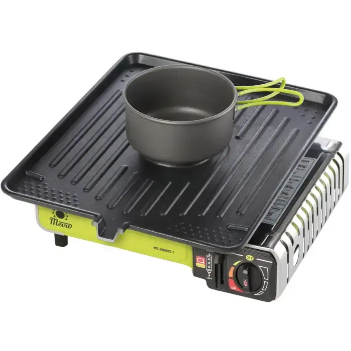 Grill grate for a gas camping stove with a CAST IRON burner function Фото 3