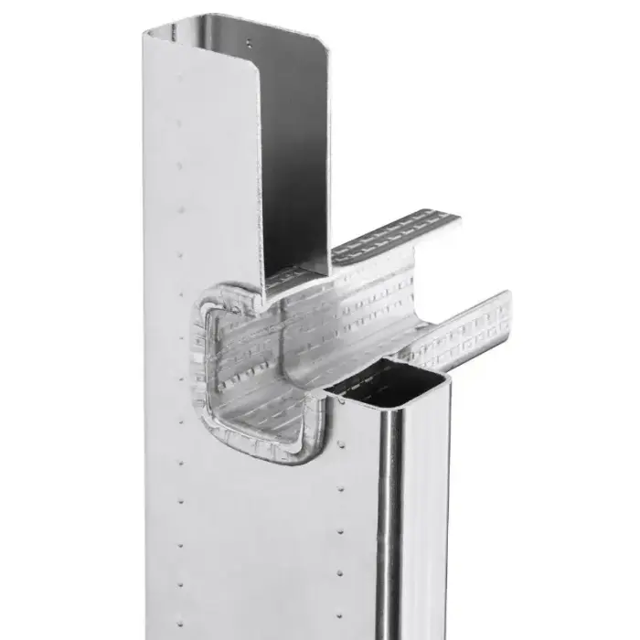 Kāpnes S80 ProfiStep duo / alumīnija / 2x15 pakāpieni Foto 8