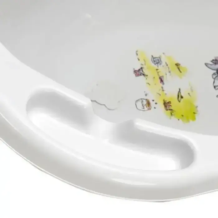Baby bath 100cm with stopper Maria "Winnie the Pooh" 100x51x29cm white Photo 2