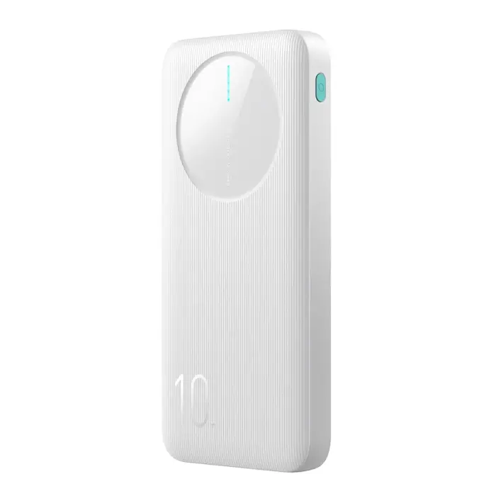 Joyroom JR-PBF12 ārējais akumulators (powerbank) | 10000 mAh | 12W | USB-A, USB-C | balts Foto 2