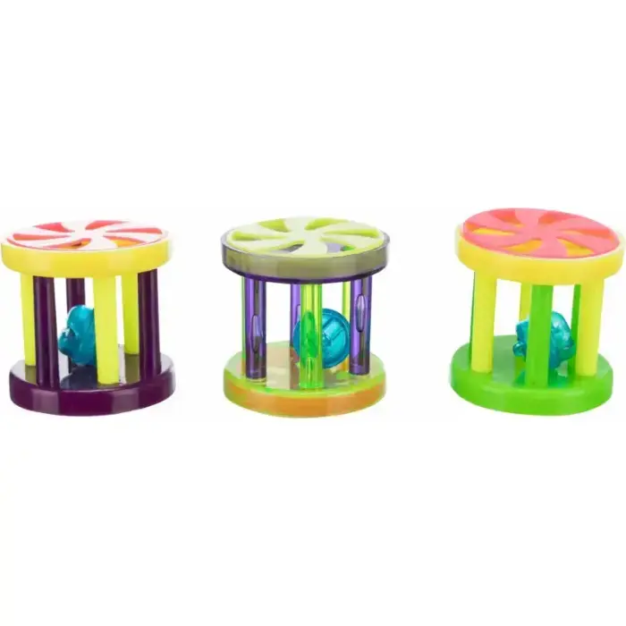 Rotaļlieta kaķiem : Trixie Balls and rollers, 4.5 cm / 4 cm Foto 2