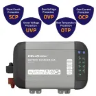 Qoltec Smart Monolith charger for LiFePO4 AGM GEL SLA batteries | 20A | 12V Photo 4