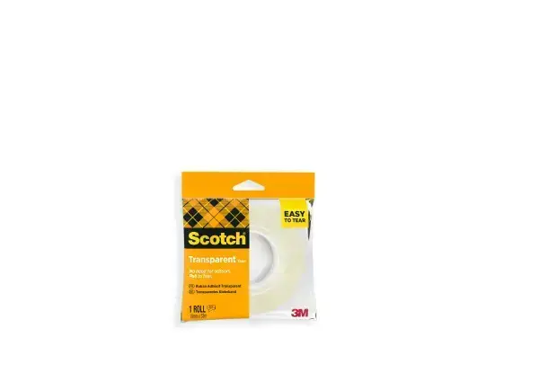 Līmlente SCOTCH 508, caurspīdīga, 19mm x 33m, 1 gb. Фото 2