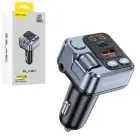 Blavec FM Transmitter Flash TR-05 MP3, Bluetooth - USB + Type C - PD 30W (TFMFTR05-B) black Фото 1