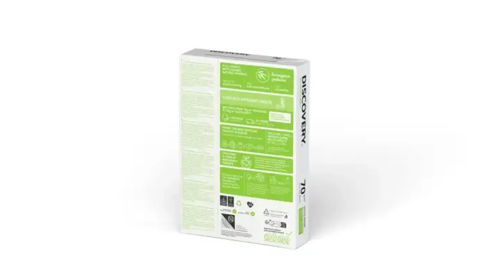Papīrs DISCOVERY A4, 70g/m2, 500 loksnes/iepakojumā Foto 2