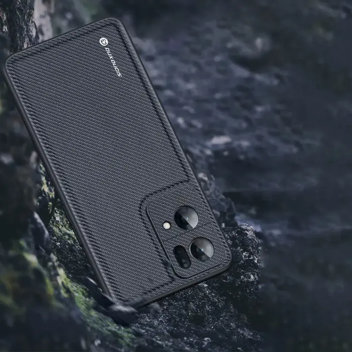 Dux Ducis Fino case cover covered with nylon material Oppo Reno7 Pro 5G black Foto 13