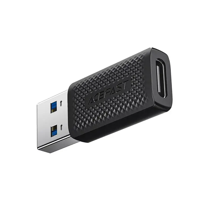 Acefast J2 USB-C 3.0 (Female) to USB-A 3.0 (Male) 5Gb|s Adapter - Black Фото 4
