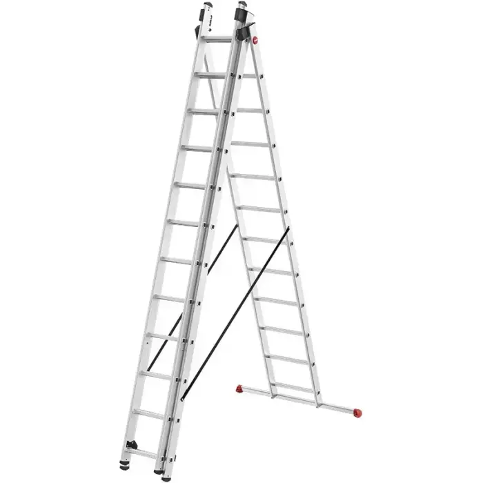 Kāpnes kombinējamās ProfiStep Combi / alumīnija / 3x12 pakāpieni Foto 3