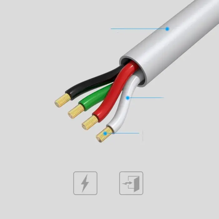 Remax Suji RC-134i datu pārraides un uzlādes vads | USB-A uz Lightning | 10W | 1m | melns Foto 5