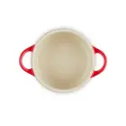 Mini Cocotte stoneware dish Ø10cm red Photo 4