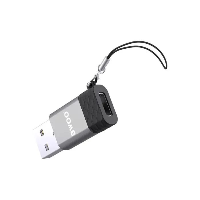 BWOO adapter BZ-38 USB-C - USB gray OTG Фото 2
