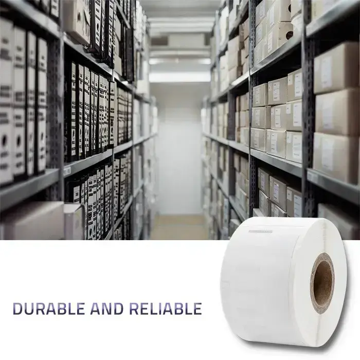Qoltec Labels for DYMO LW-99012 | S0722400 | 36 x 89 mm | 260 pieces Foto 2
