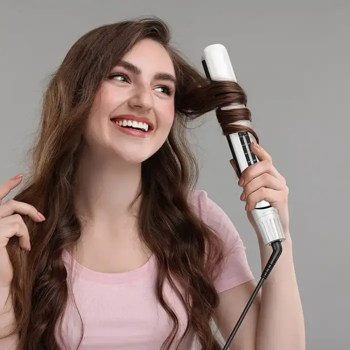 Hair straightener Hoco HP41 white Foto 9