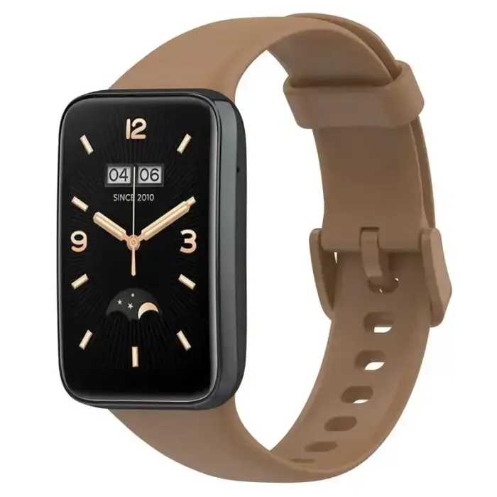 SILICONE STRAP MI BAND 7 PRO/ M7 PRO (3). BROWN Foto 2