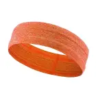 Elastic fabric headband for running fitness orange Фото 2