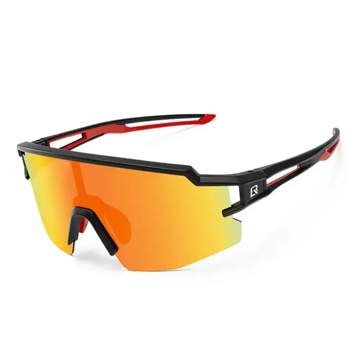 Rockbros Kids Cycling Glasses, Polarized, UV Protection, Black Foto 2