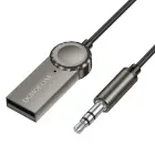 Borofone Audio Bluetooth Receiver AUX BC56 Peaceful grey Фото 3