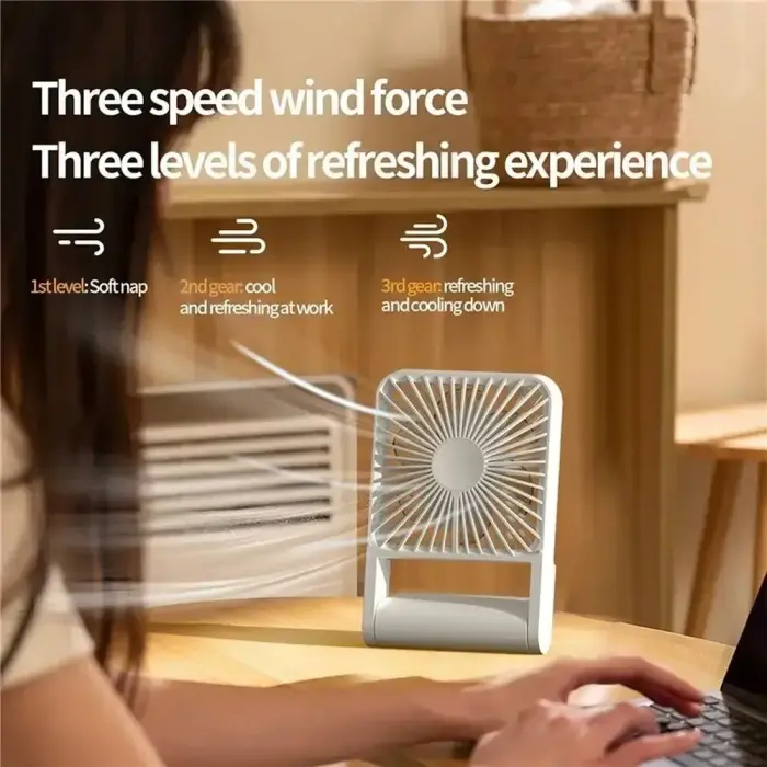 Desk fan HX-123 white Фото 7