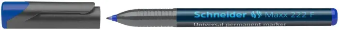 Noturīgais marķieris SCHNEIDER kodoskopa plēvēm OHP Maxx 222F, 0.7mm, zils Foto 5