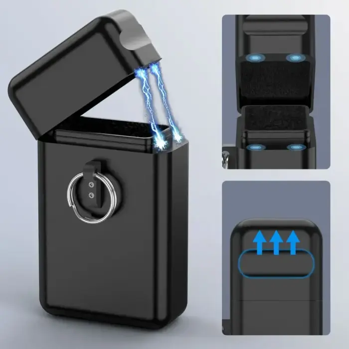 KLATKA FARADAYA TECH-PROTECT KLR200 METAL KEYLESS RFID SIGNAL BLOCKER CASE BLACK Foto 4