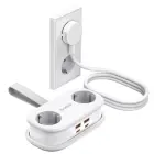 Orico AP3 20W GaN 5in1 Power Strip 2x AC + 2x USB-A + 1x USB-C - White Foto 2