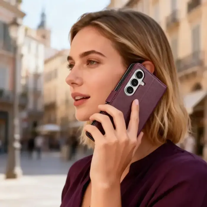 TECH-PROTECT WALLET GALAXY A27 5G MULBERRY Foto 6