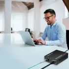 Qoltec Bidirectional Ethernet SWITCH Media Converter 1x RJ45 1x SFP| 1000Mbps | 5V Фото 11