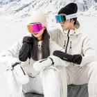 Qunature Full Length Ski Gloves Size L - Black Фото 4