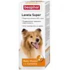 Vitamīnizēta papildbarība : Beaphar Laveta Super For Dogs, 50 ml Фото 1