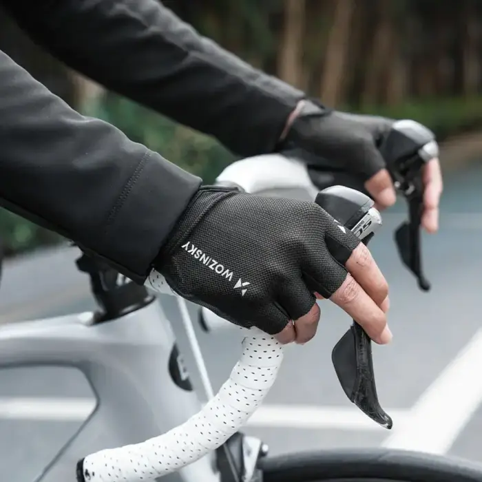 Wozinsky WRR-01L cycling gloves size L - black Foto 9