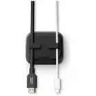 Spigen Magnetic cable holder magnetic cable organizer black Photo 3