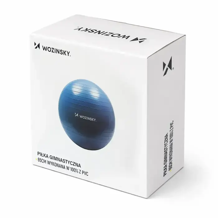 Wozinsky WGB65BL Exercise Ball, 65 cm, Blue Foto 3