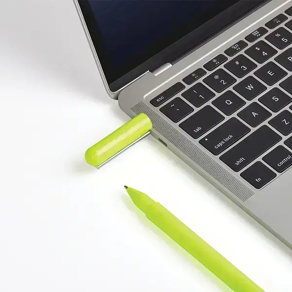 Lexon C-Pen Pen with USB-C 32GB Flash Drive yellow LS101YF Фото 5