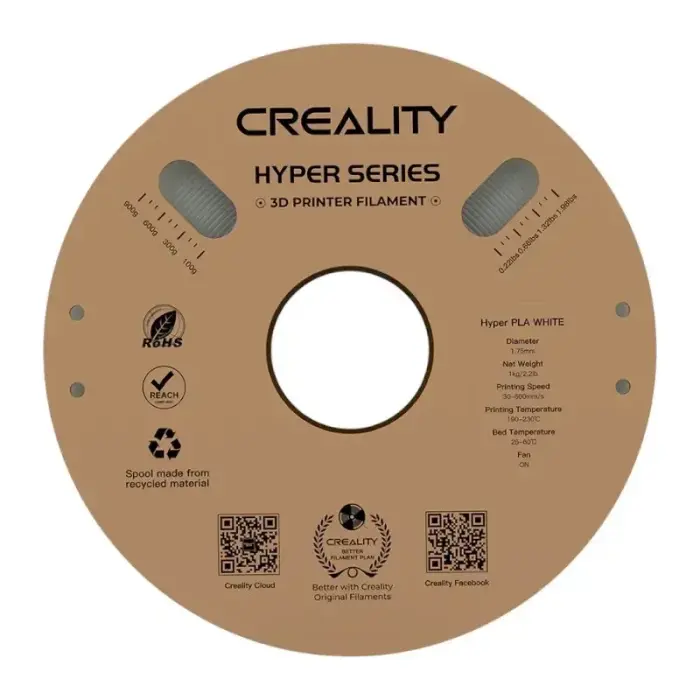 Hyper PLA Filament Creality (White) Foto 4