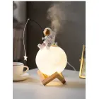 Moon table lamp / humidifier ASTRONAUT sitting Art Deco (model 5) AFSH Photo 4